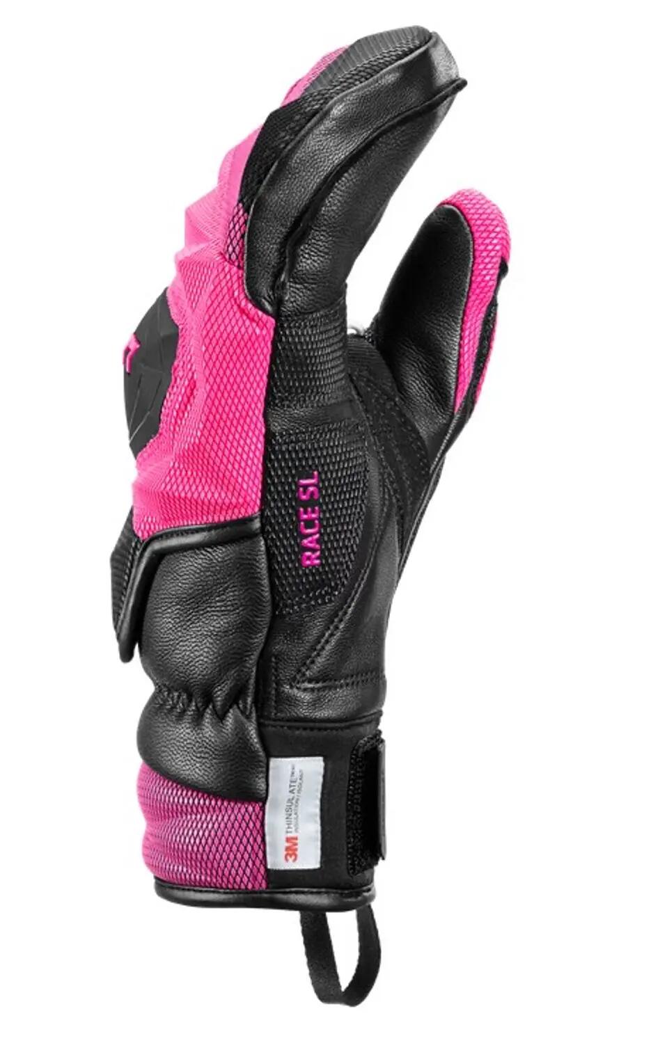 LEKI Leki Handschuhe WCR Venom SL 3D Mitten black-pink 2/4