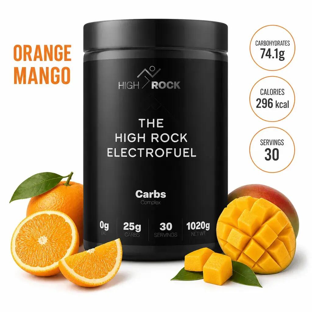 High Rock Electrofuel 30 Servings Orange Mango