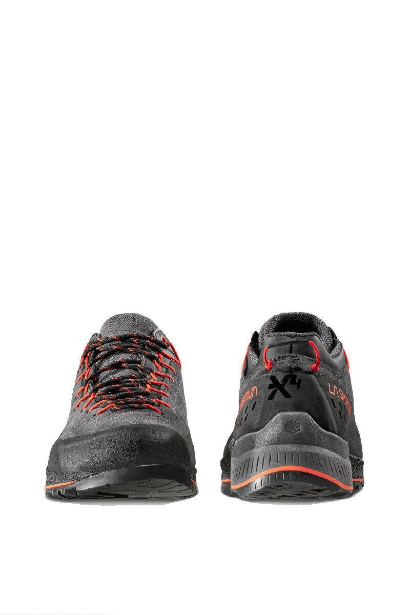 La Sportiva TX4 Evo GTX Approach Schuh Carbon/Cherry Tomato GORE-TEX Vibram 3/7