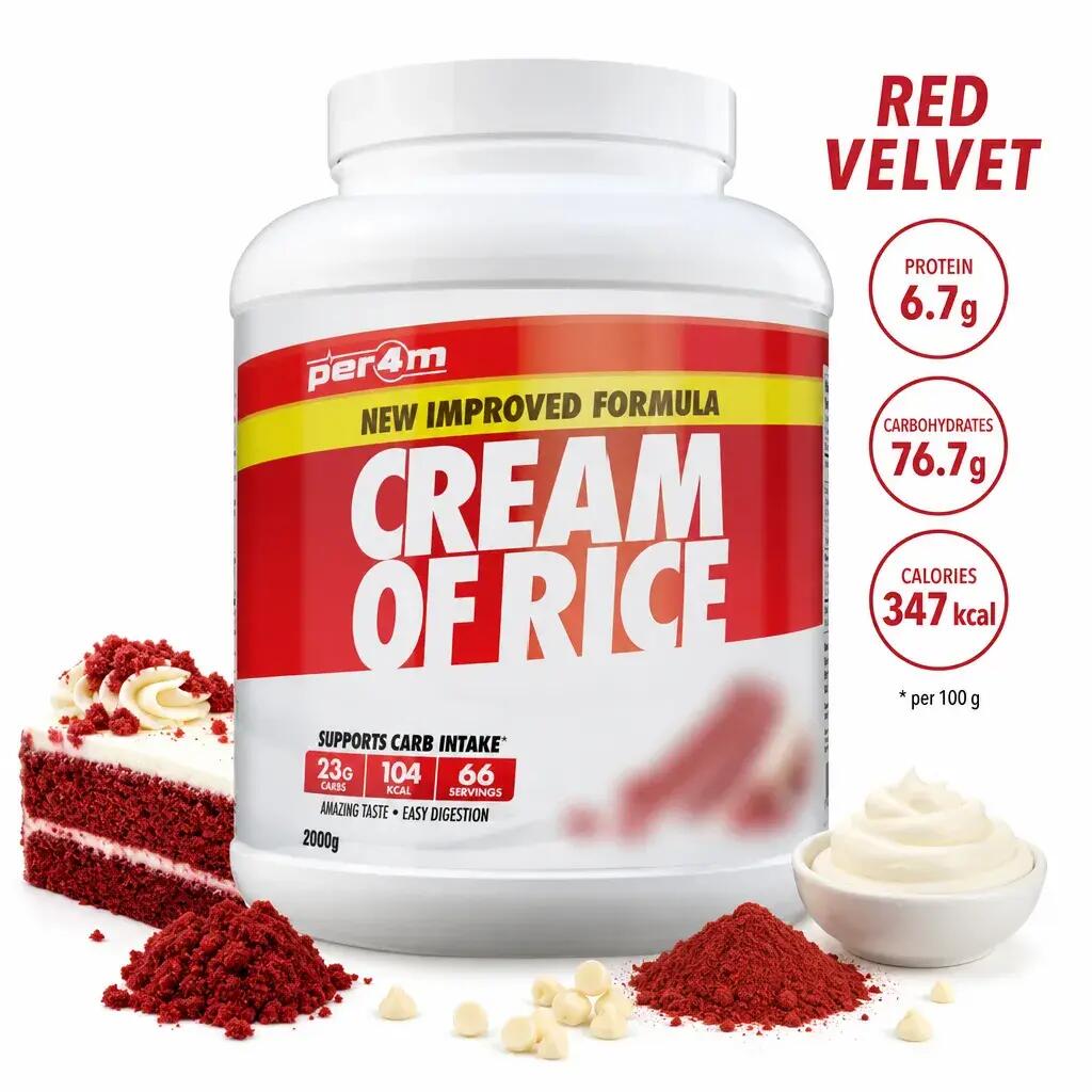 Per4m Cream of Rice 2000g Red Velvet