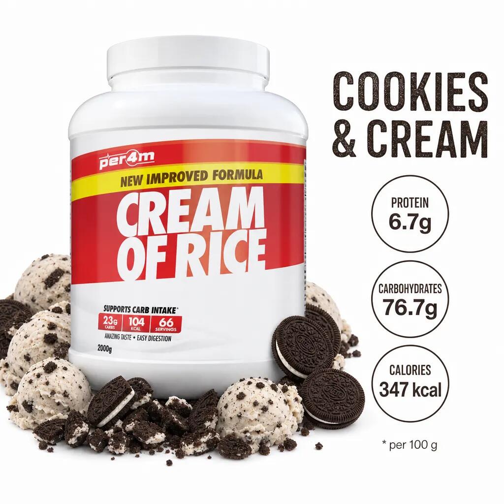 Per4m Cream of Rice 2000g cookies & cream