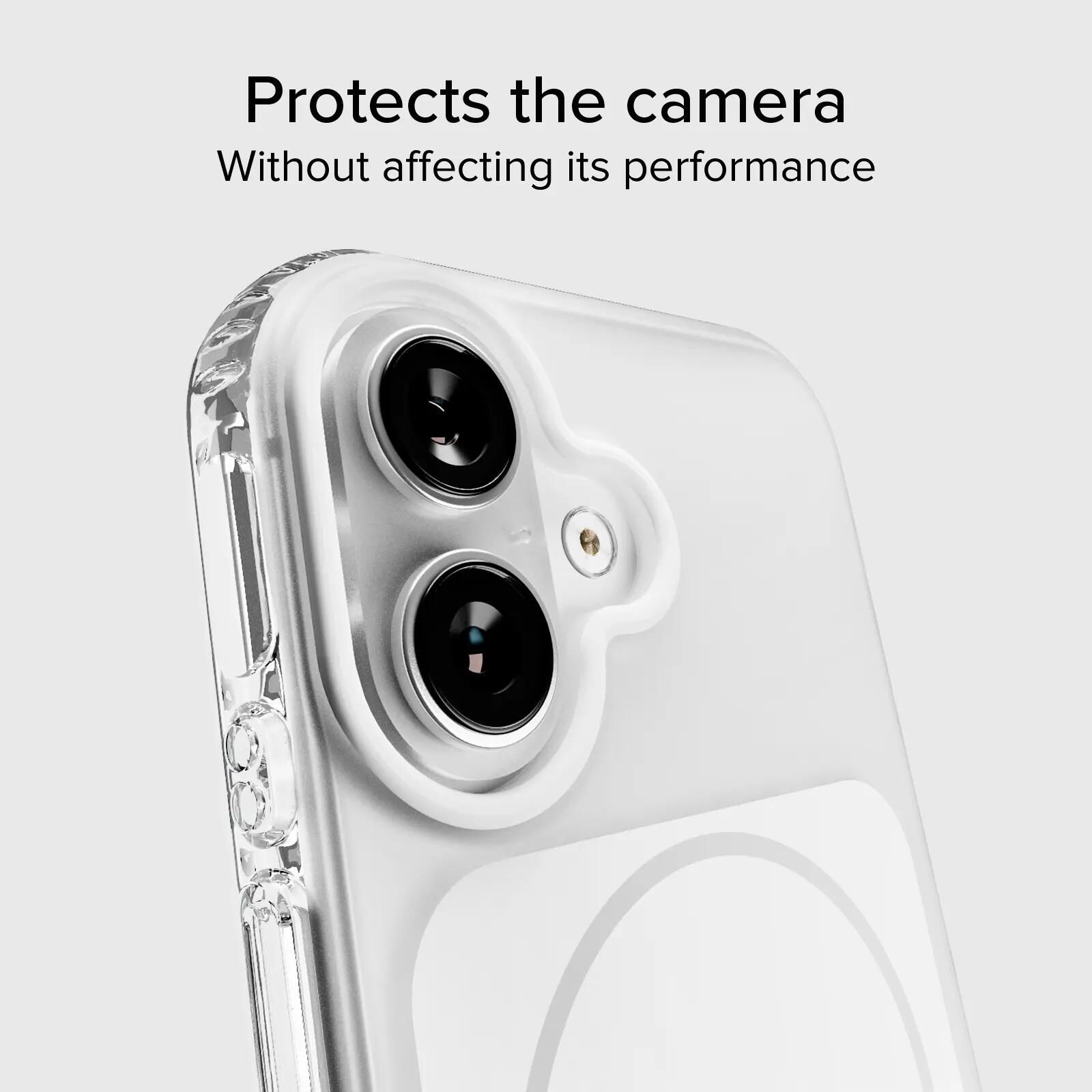 Cover magnetica compatibile con MagSafe con angoli antiurto per iPhone 17 4/7