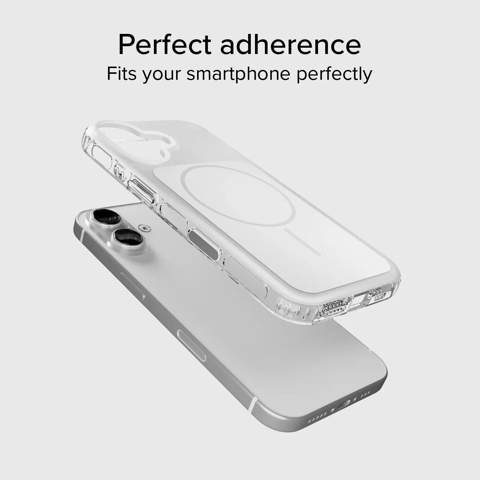 Cover magnetica compatibile con MagSafe con angoli antiurto per iPhone 17 3/7
