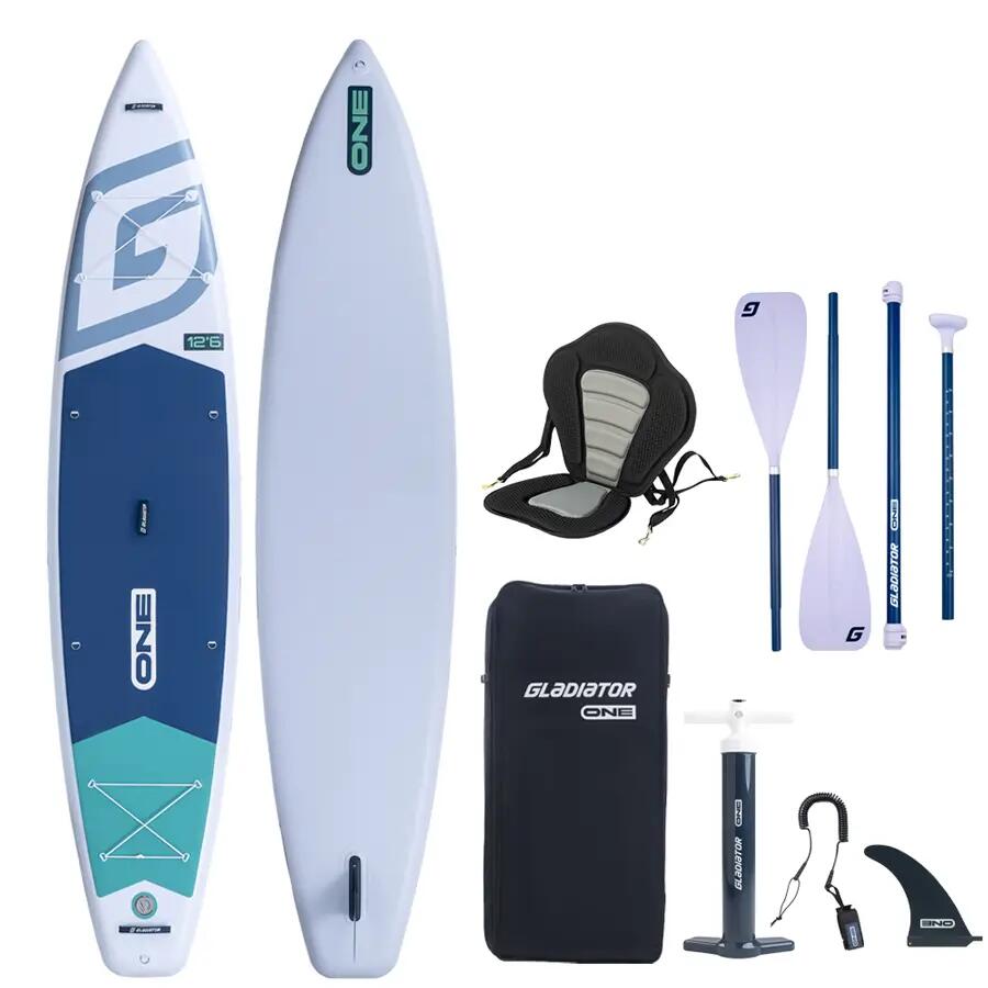 Inflatable SUP Board Gladiator ONE 12'6 Touring White 2026