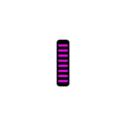 RRP Proguard collier de serrage avant avec autocollant standard magenta