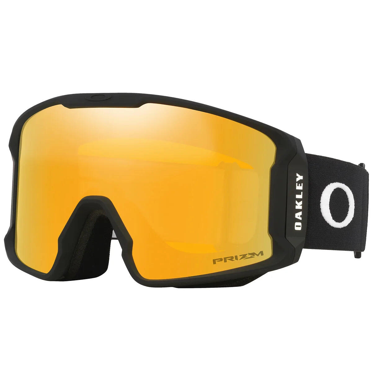 【美品】OAKELY LINE MINER L Oakley Line Miner Snow Goggles L - Black w/ Prizm Iced Iridium