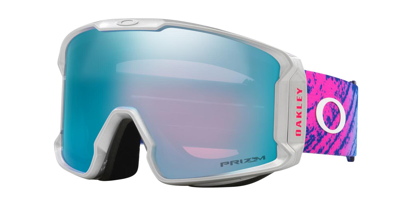 スノーボード OAKLEY LINE MINER PRIZM TORCH IRIDIUM Oakley Line Miner Snow Goggles L - Black w/ Prizm Iced Iridium