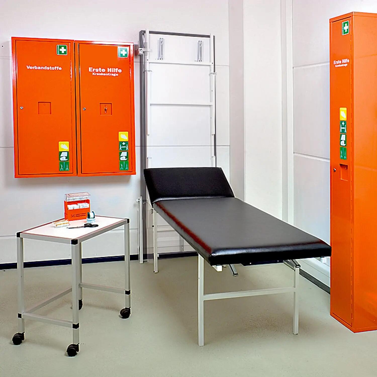Wandklappliege senkrecht ausklappbar 50 cm Schulsport Unisex 4/5