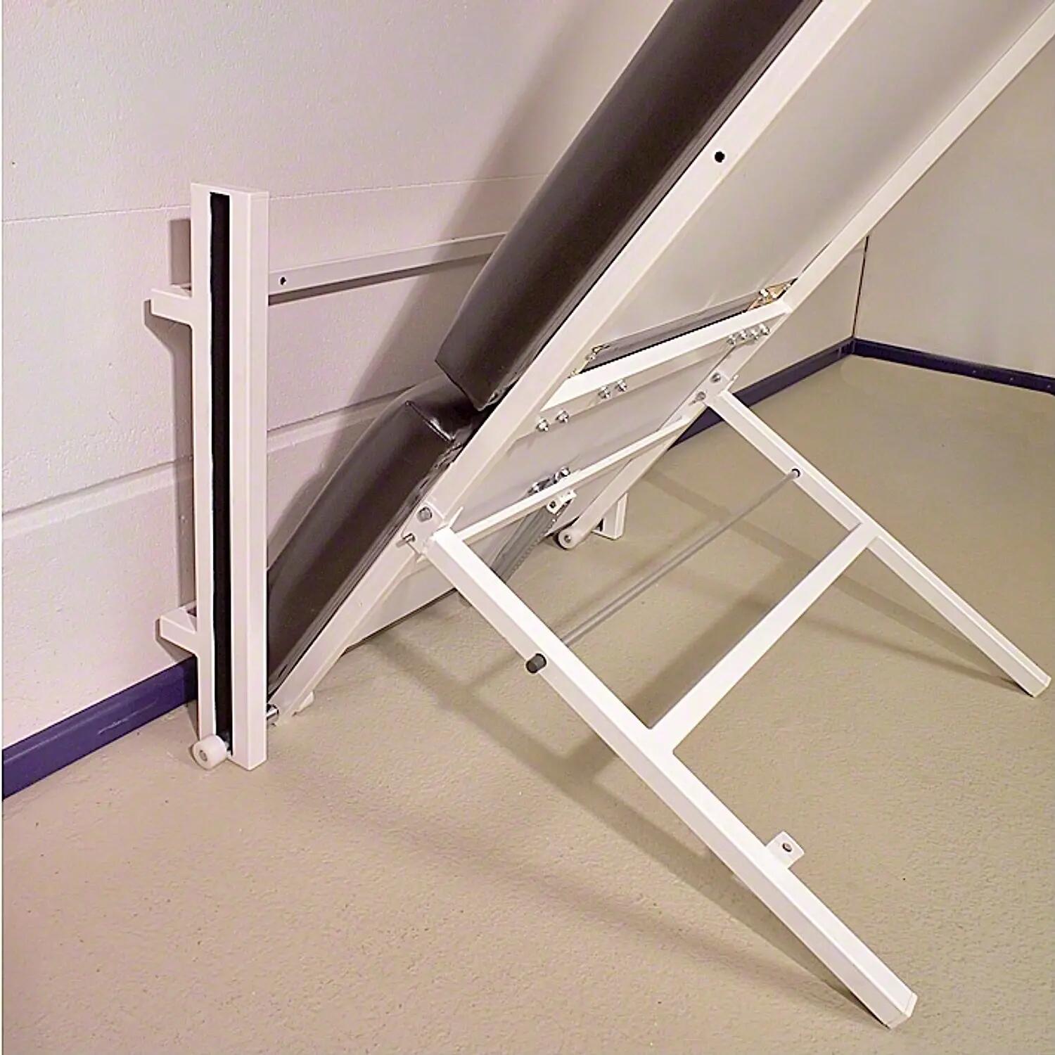 Wandklappliege senkrecht ausklappbar 65 cm Schulsport Unisex 3/5