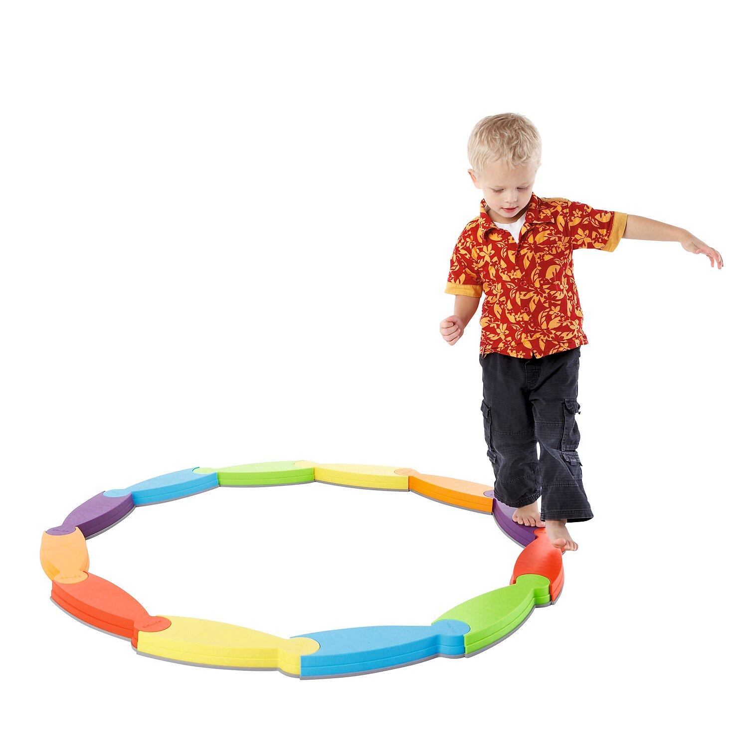 Balancierstrecke-Set Fluss Bunt Gesundheitssport Unisex 4/5