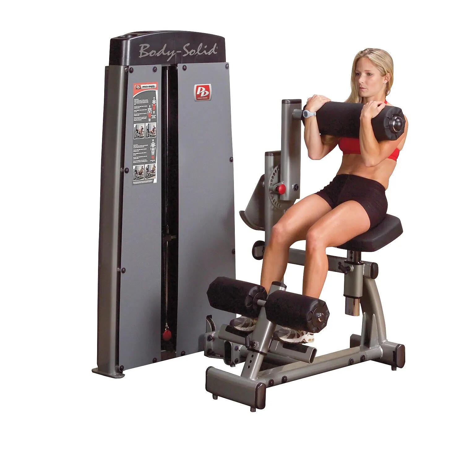 Bauch-/Rücken-Maschine Pro Dual Gewichtsblock 95 kg Fitness / Krafttraining 4/4