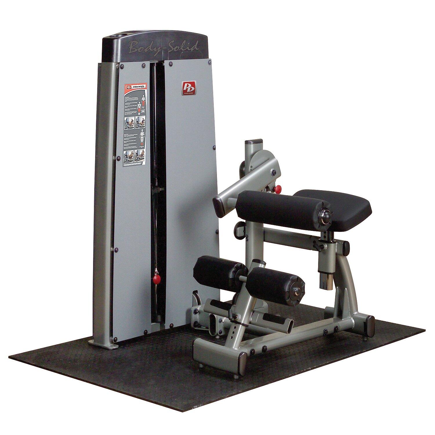 Bauch-/Rücken-Maschine Pro Dual Gewichtsblock 95 kg Fitness / Krafttraining 3/4