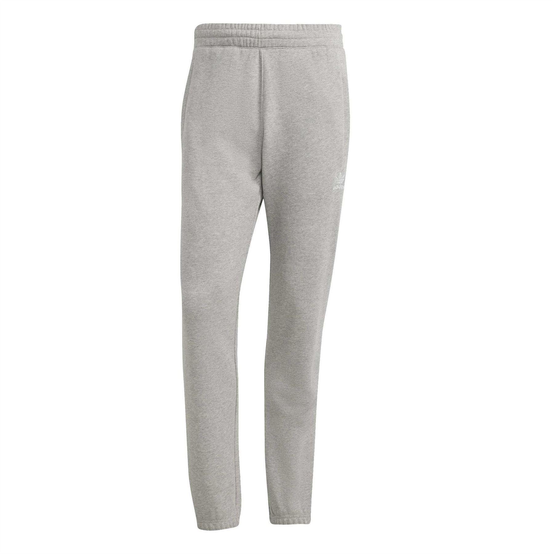 Adidas Mens Trefoil Essentials Heather Joggers