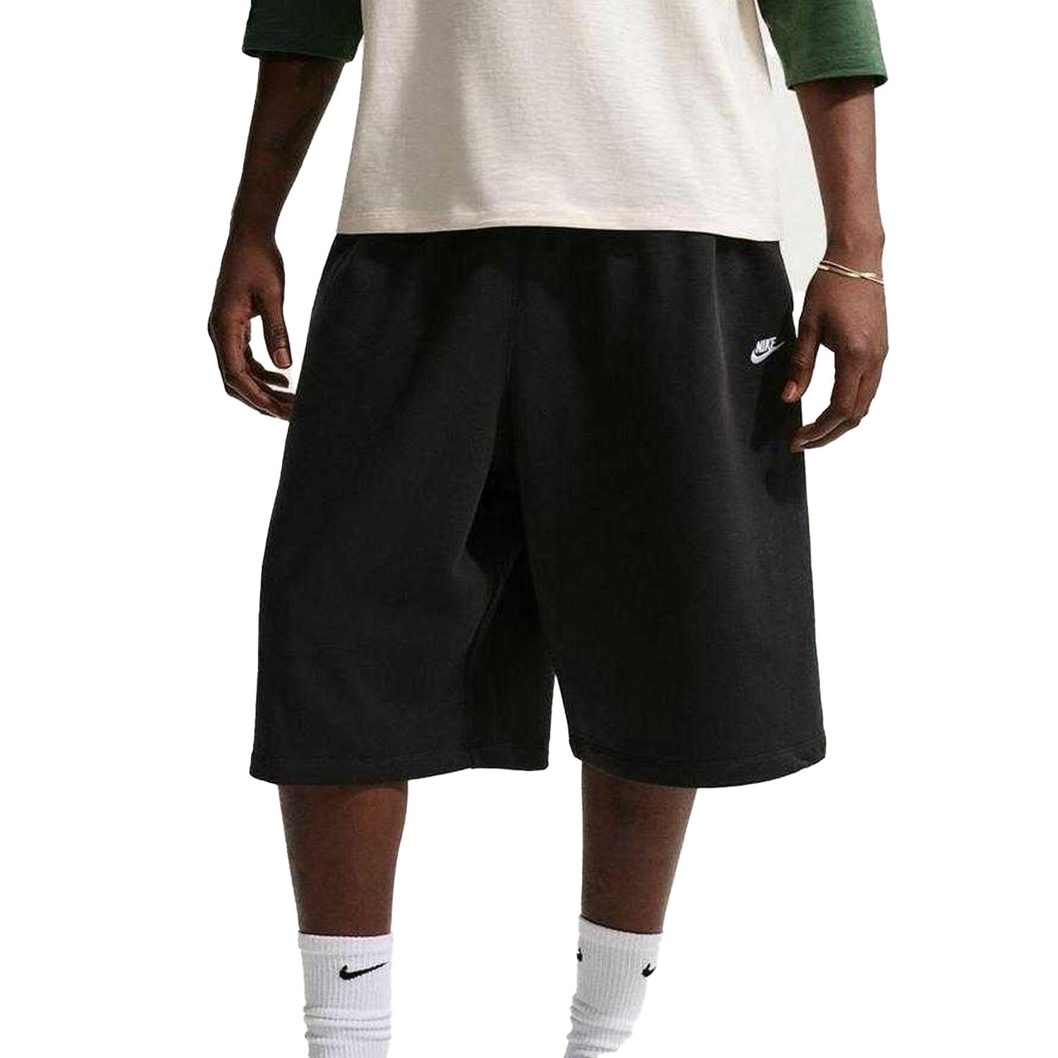 Nike Mens Fleece Club Oversized Shorts