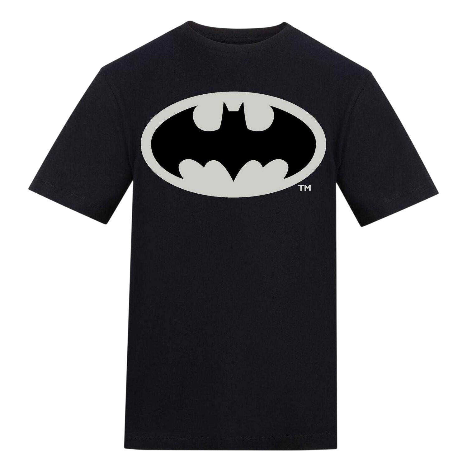 Batman Unisex Adult Logo T-Shirt