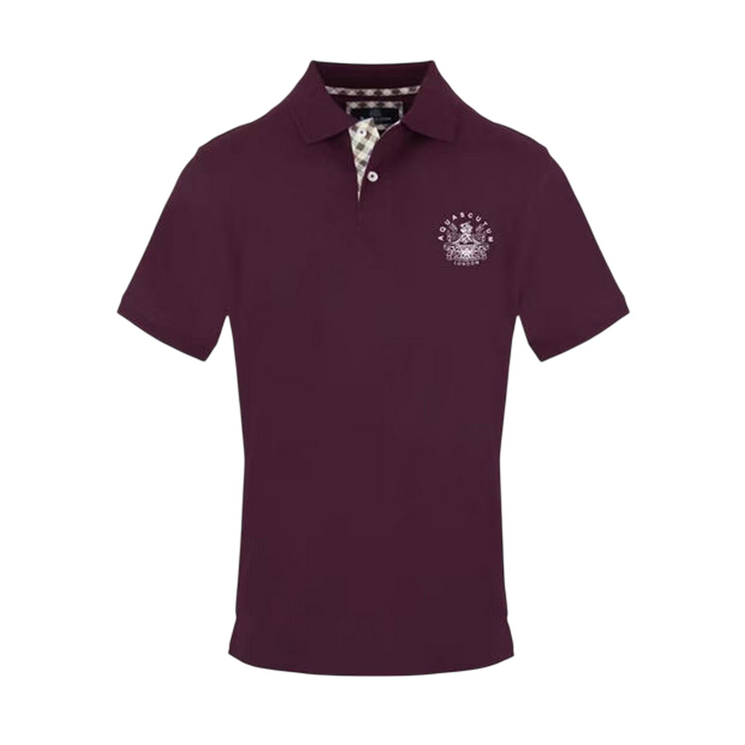 Aquascutum Mens Logo Polo Shirt