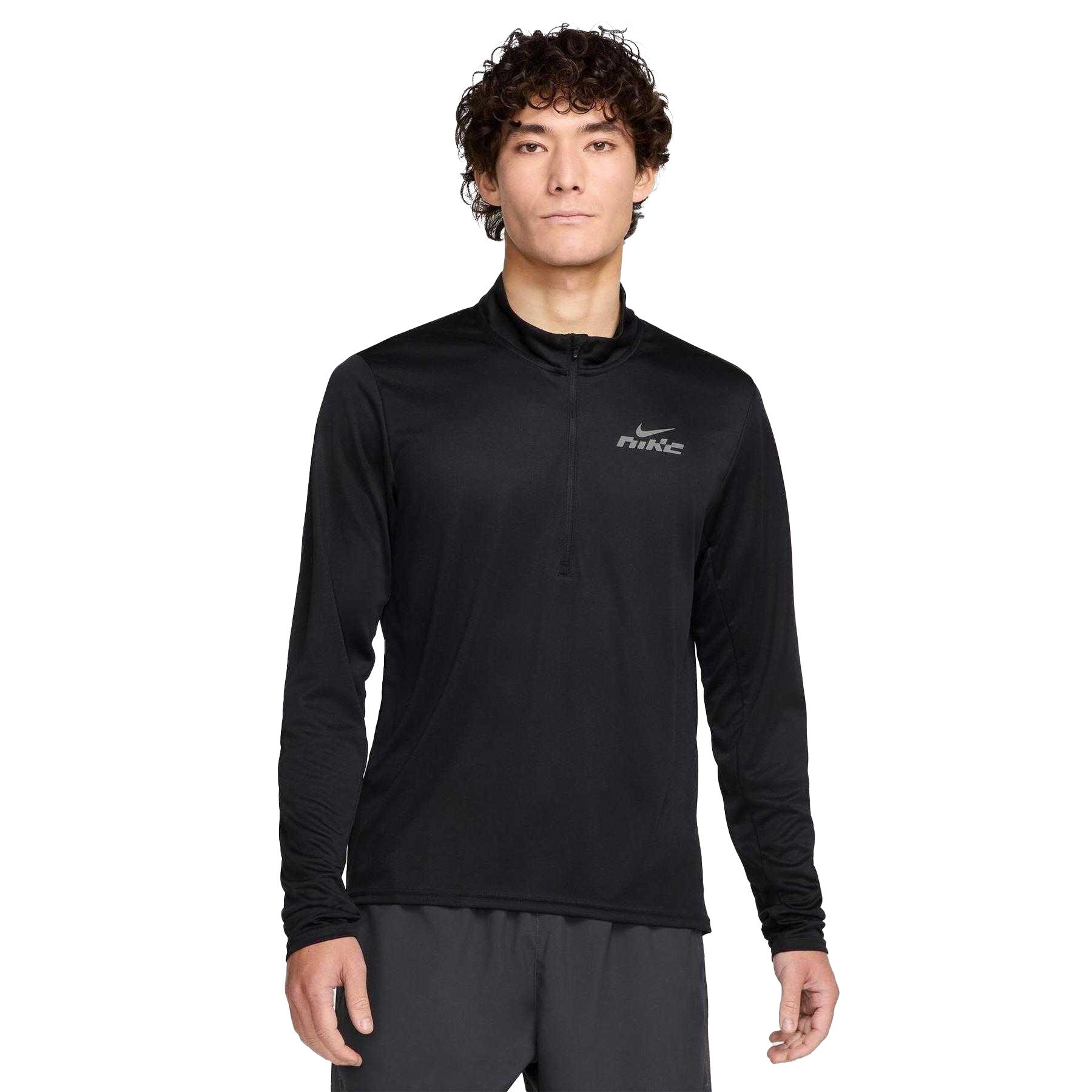 Nike Mens Pacer Logo Dri-FIT Half Zip Top