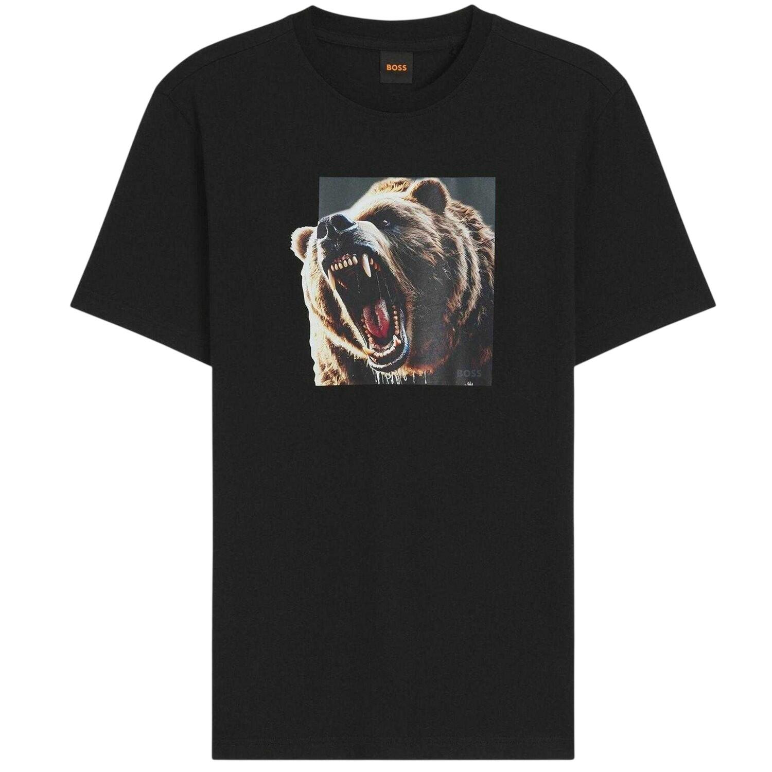 Boss Mens Doberman Cotton T-Shirt