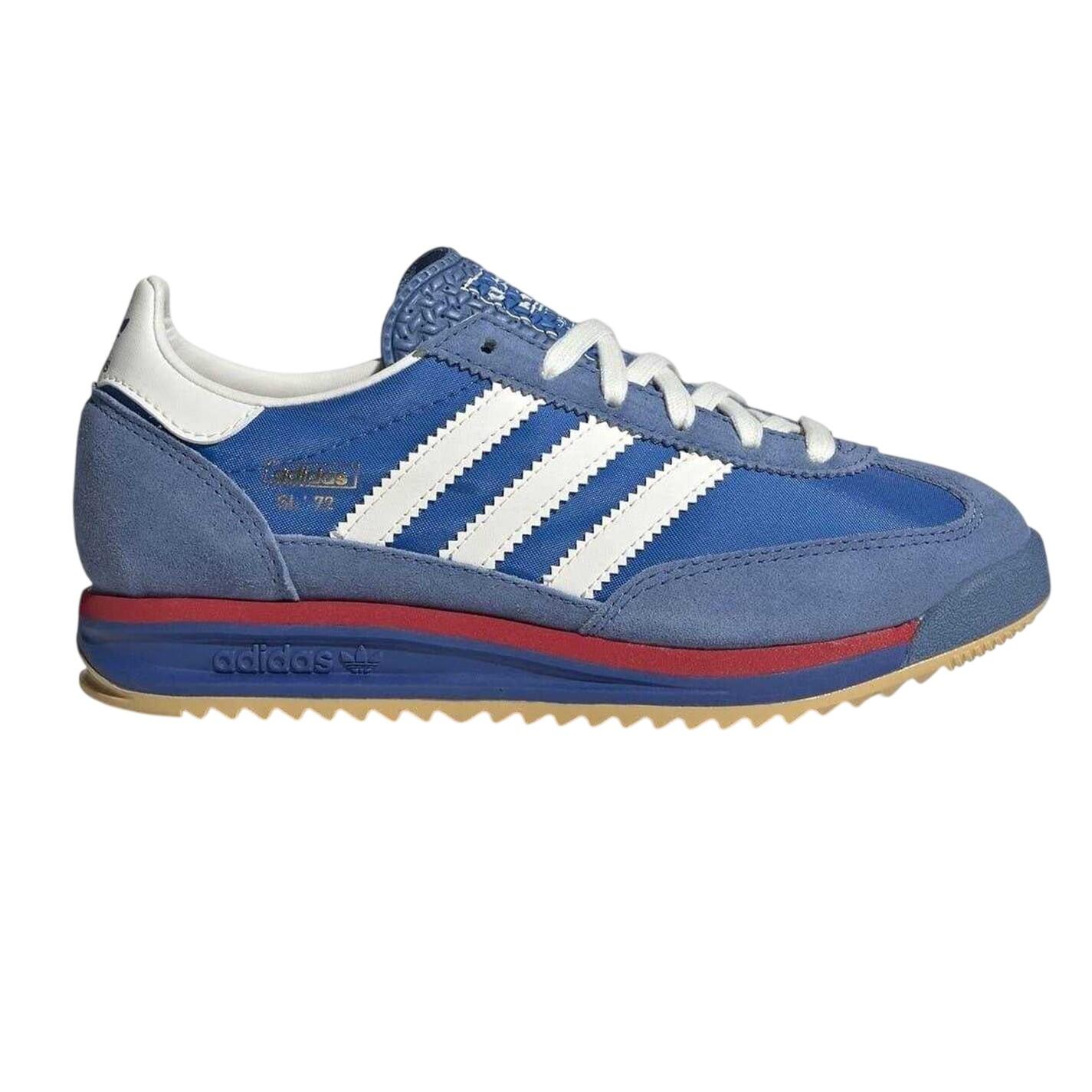 Adidas Childrens/Kids Sl72 Stripes Suede Trainers