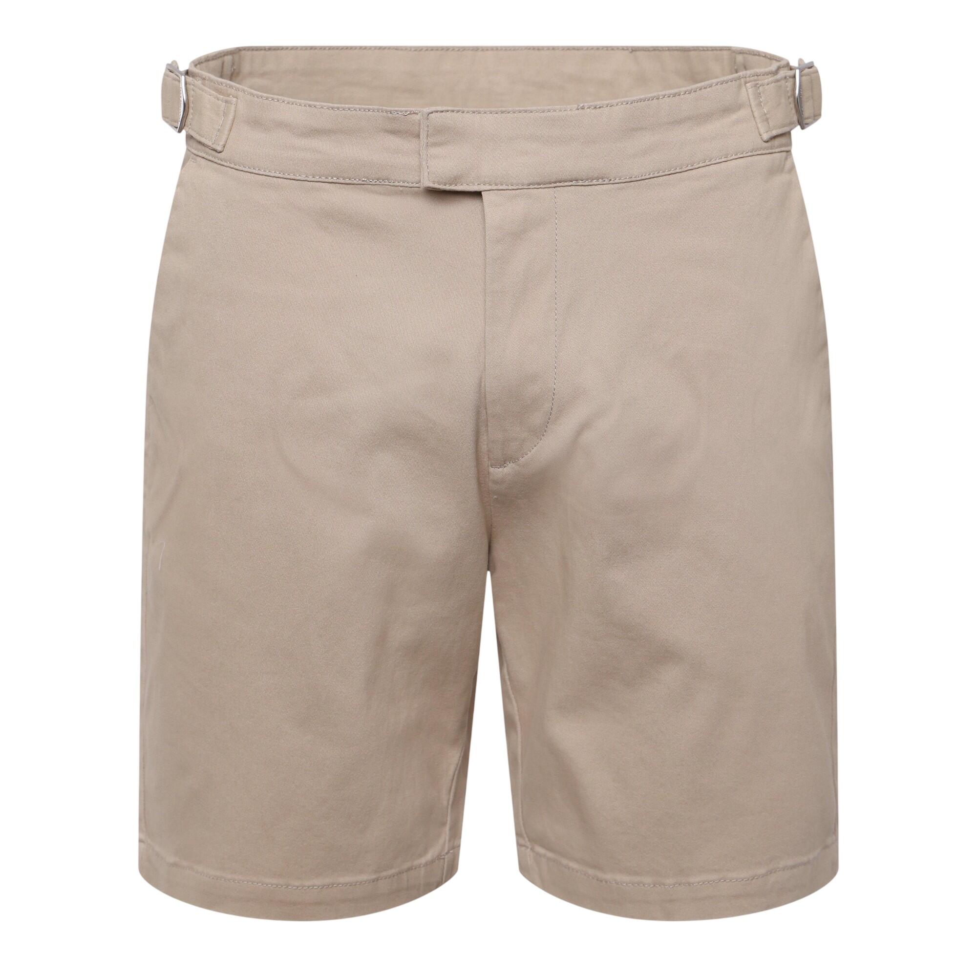 Duck and Cover Mens Everett Plain Chino Shorts