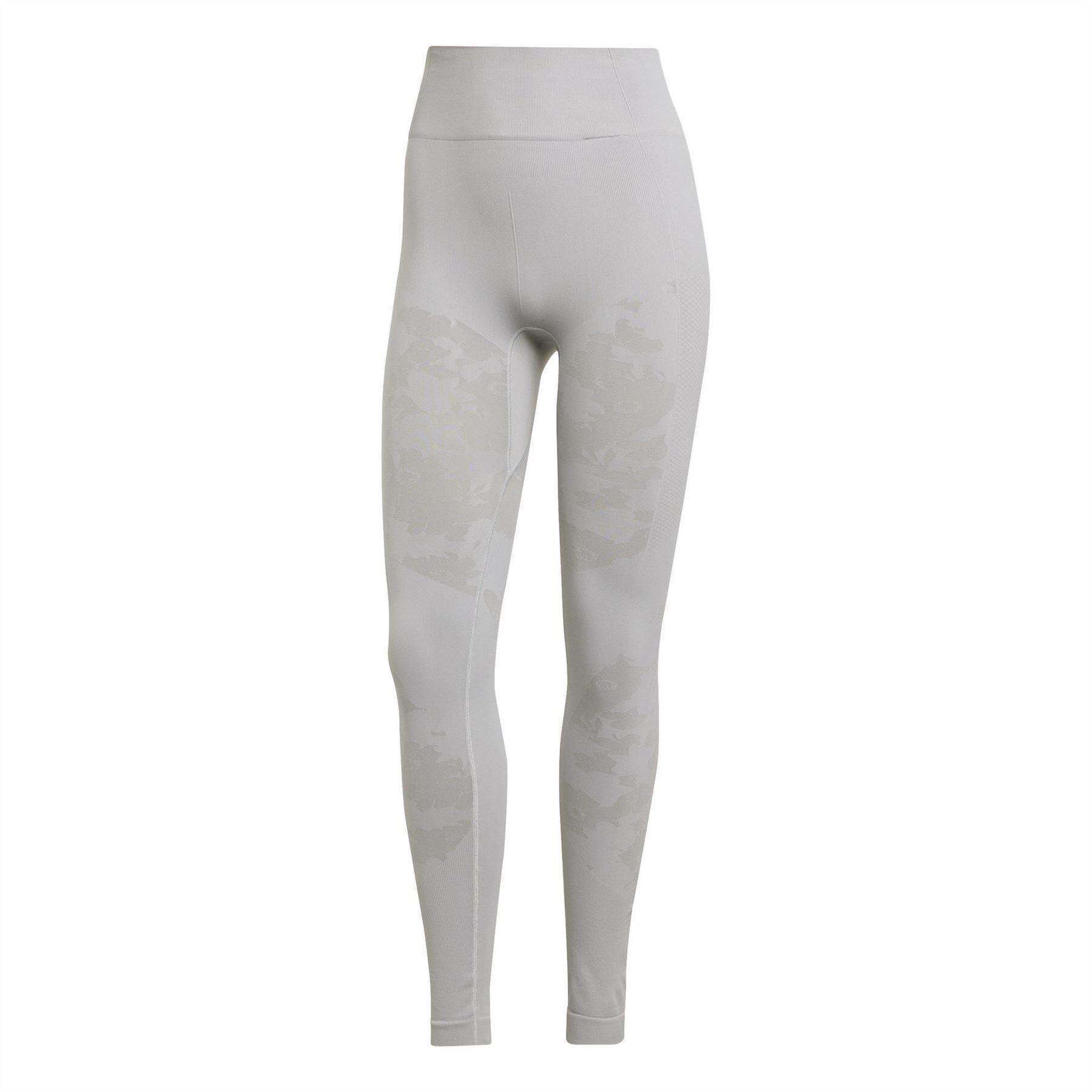 Adidas Womens/Ladies Washed Camo Yoga Leggings