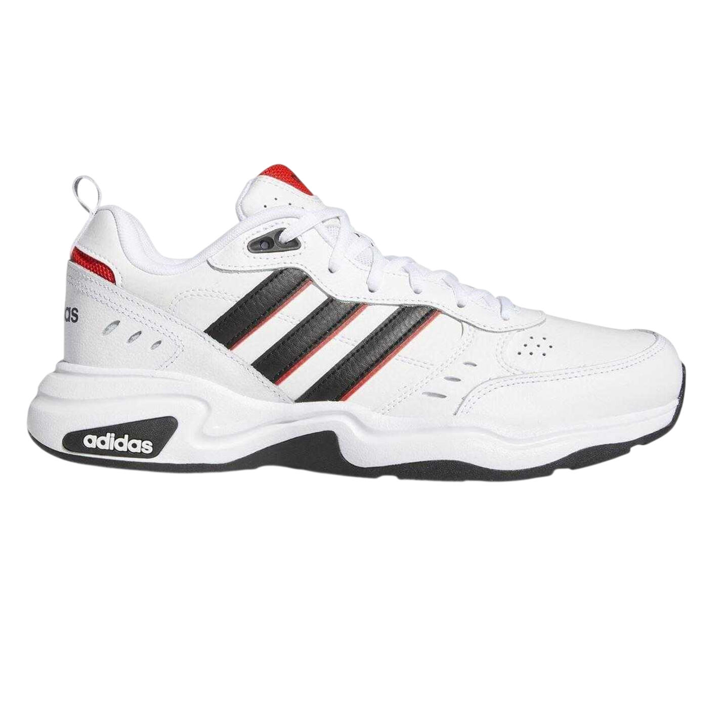 Adidas Mens Strutter Coated Leather Shoes