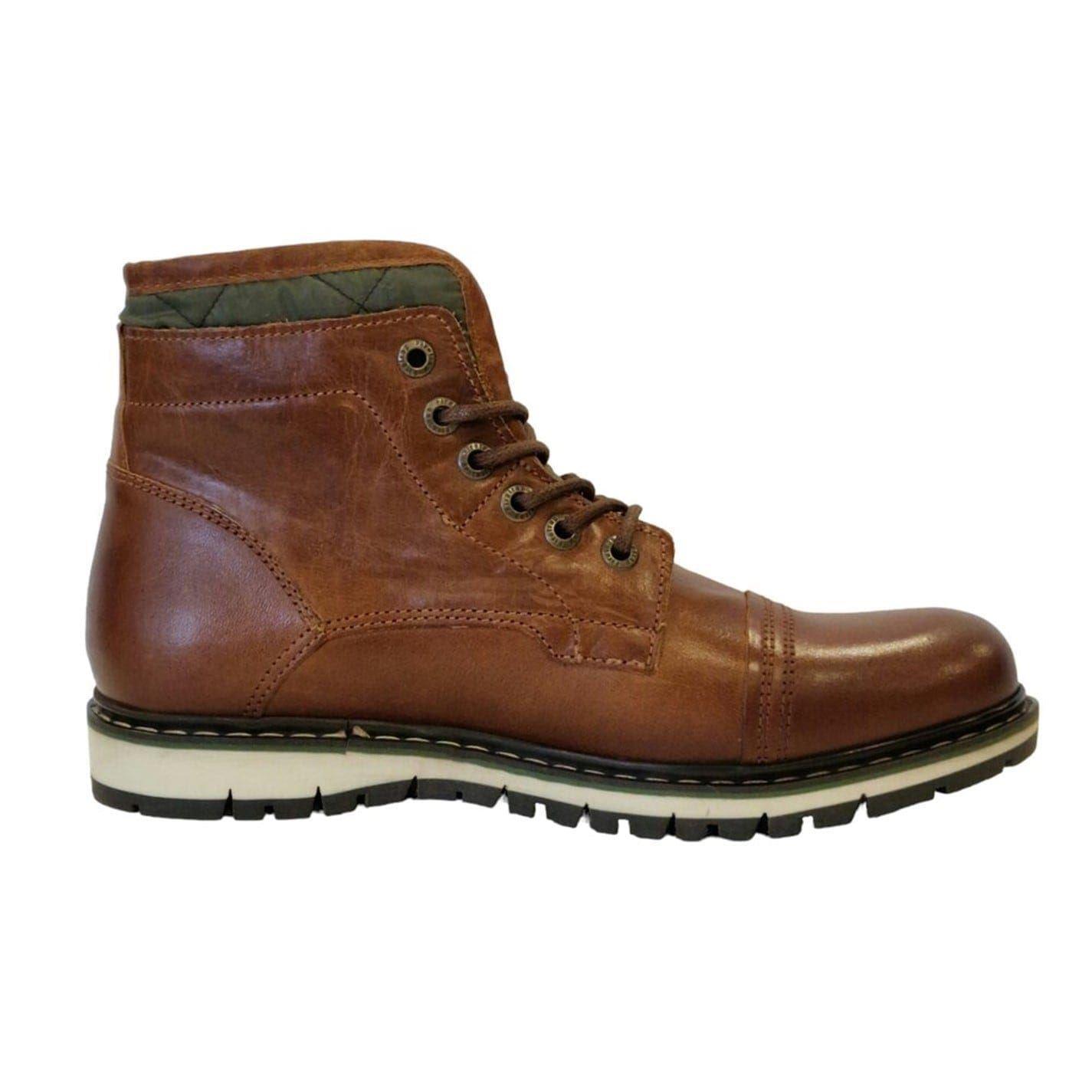 Firetrap Mens Aubin Leather Ankle Boots