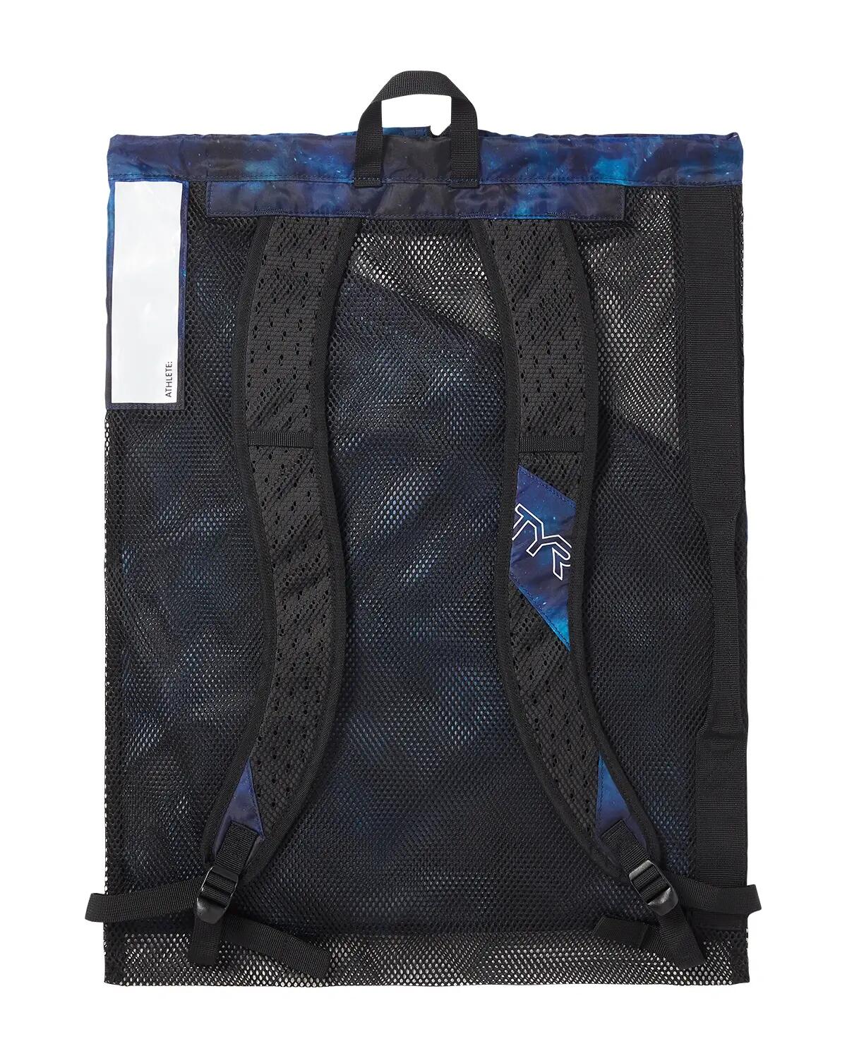 Rucsac materiale inot - Elite Team Big Mesh Mummy - blue | teal | green - 40L 2/2