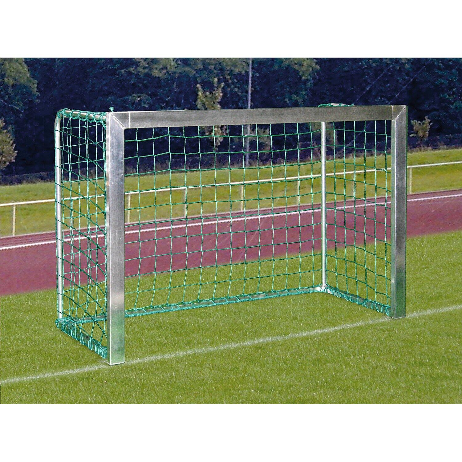 Mini-Fußballtor zerlegbar LxB: 120x80 cm Fußball Unisex Grün 6/6