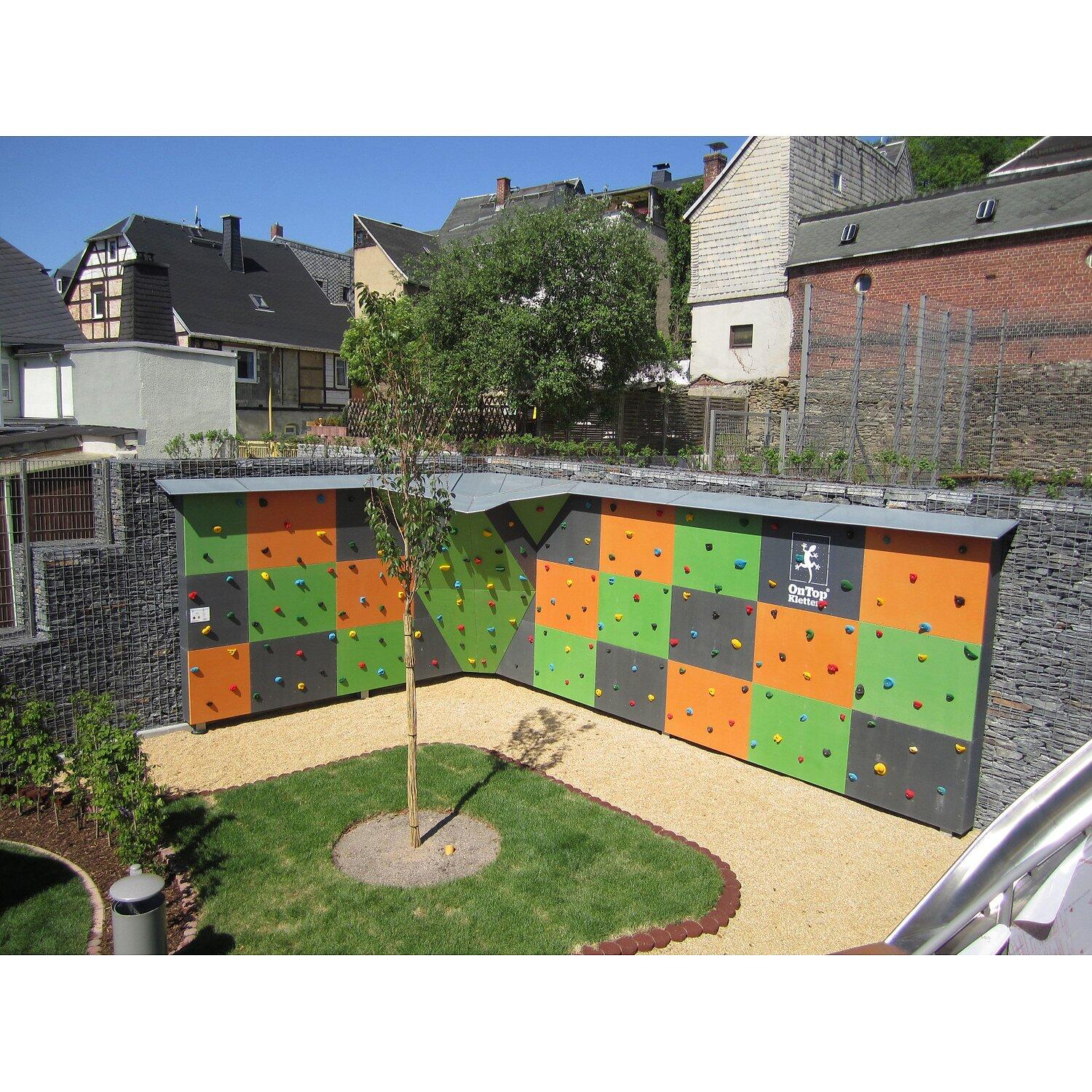 Boulderwand-Bausatz Outdoor Sport, Höhe 2,48 m 372 cm Ohne Überhang Klettern 5/6