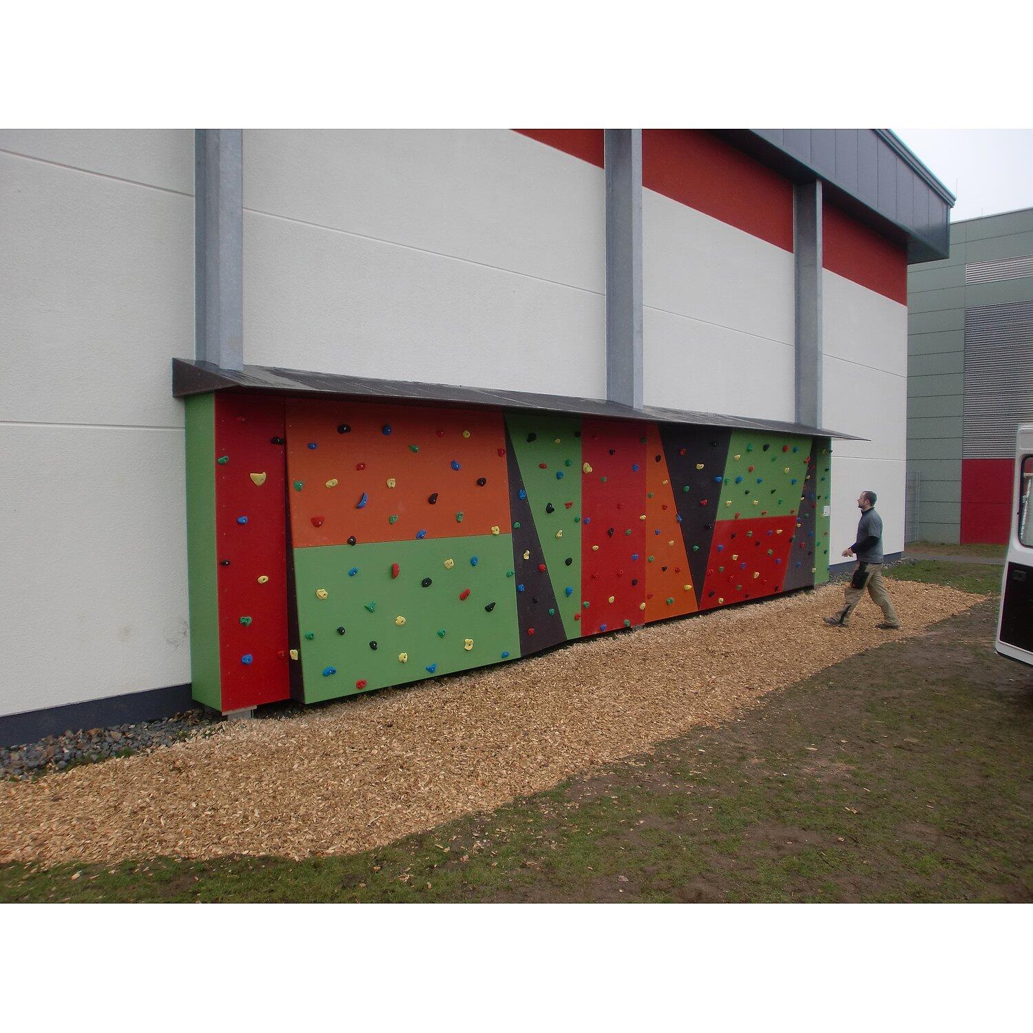 Boulderwand-Bausatz Outdoor Sport, Höhe 2,48 m 372 cm Ohne Überhang Klettern 3/6