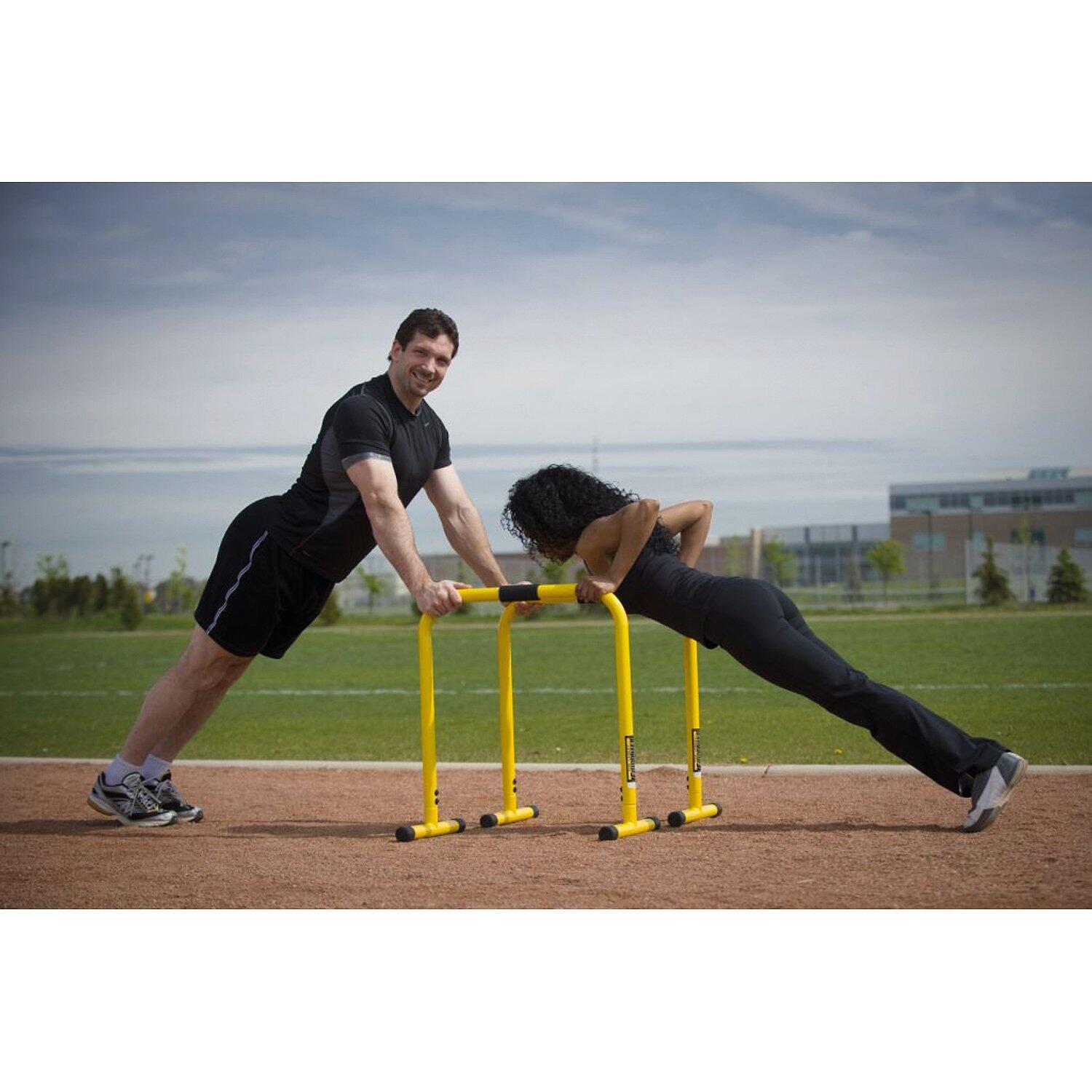 Parallel Bars Equalizer Yellow Basic Bodybuilding Unisex 4/7