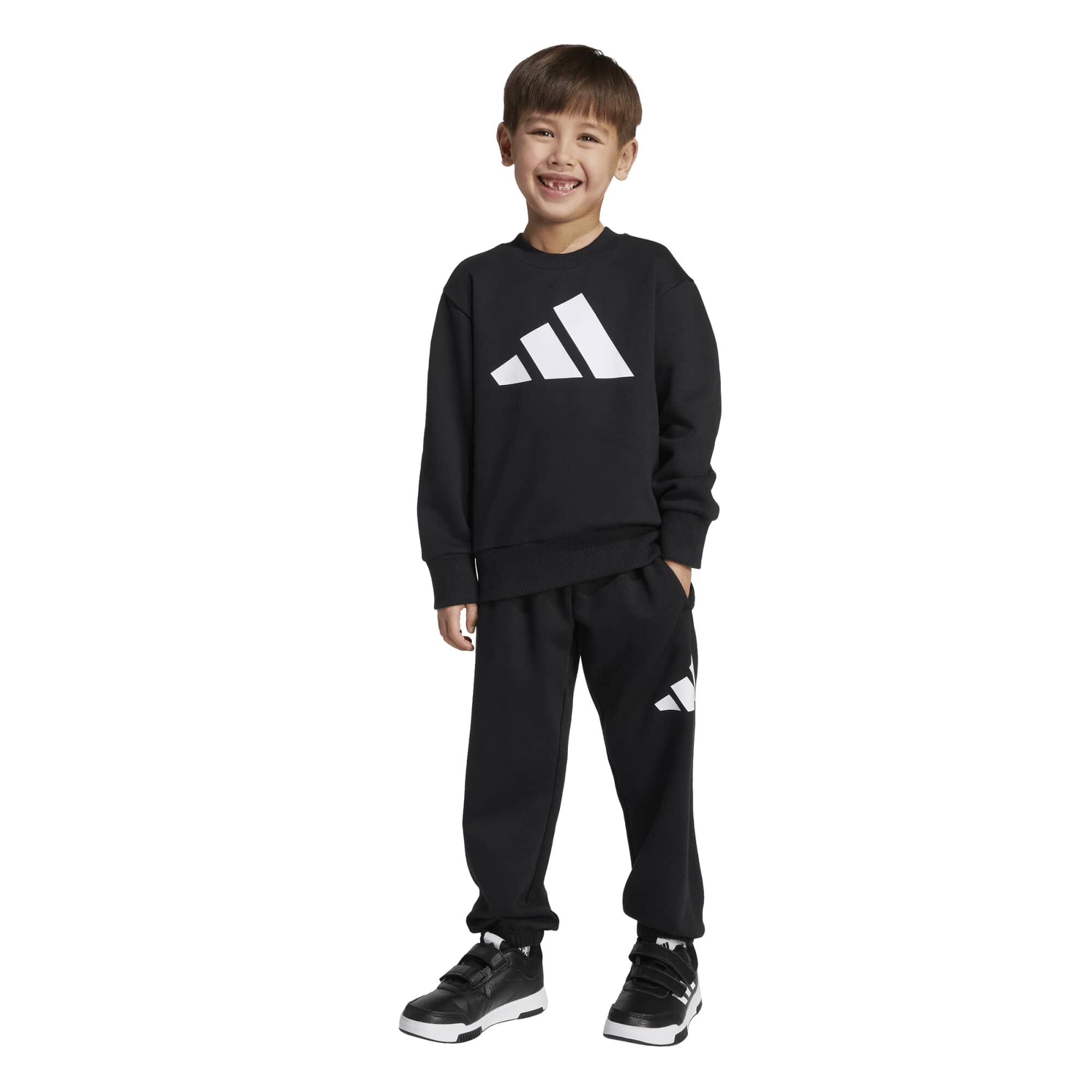 Tuta unisex adidas essentials - nero 10/11