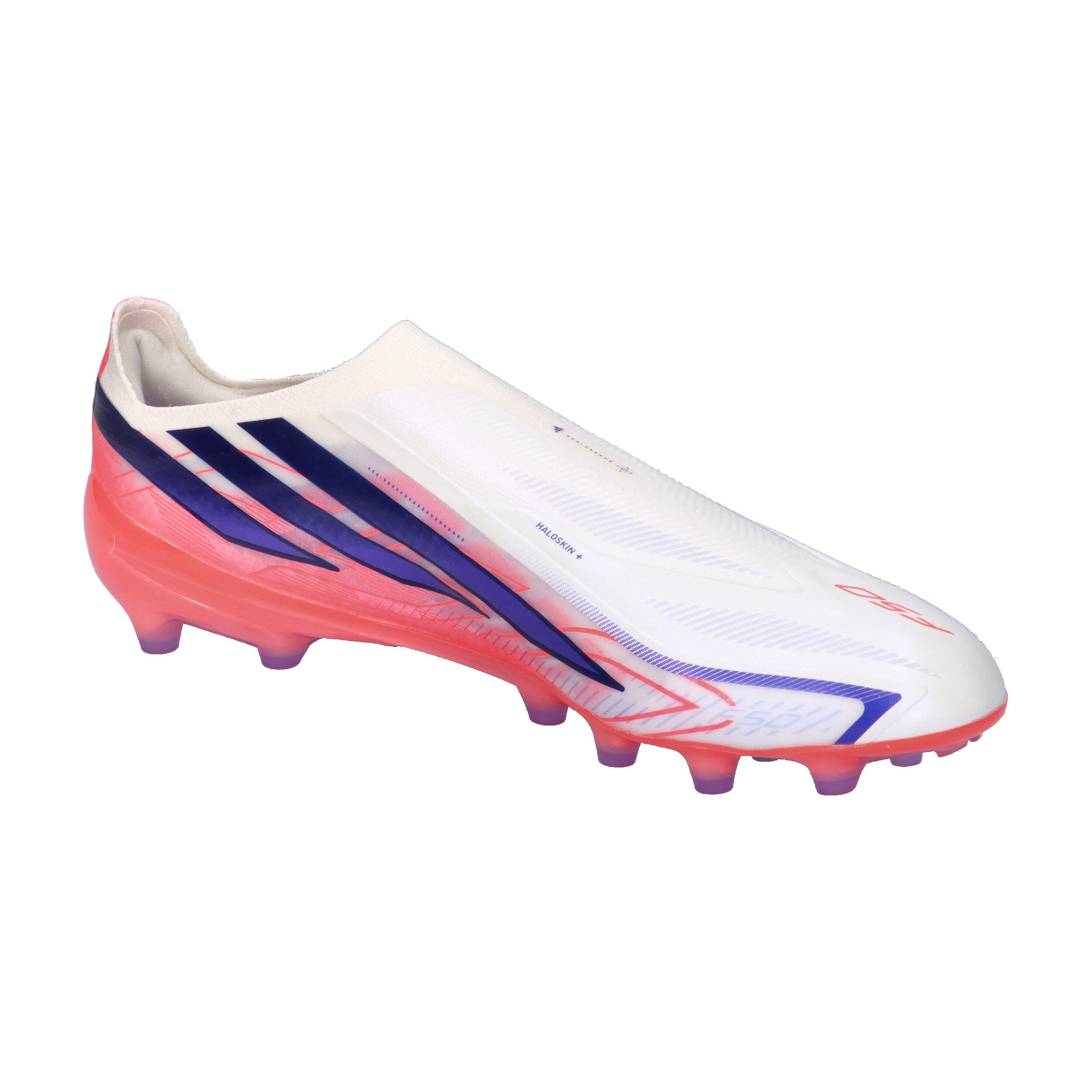 Chaussure de football sans lacets F50 Hyperfast Pro terrain synthétique 8/14