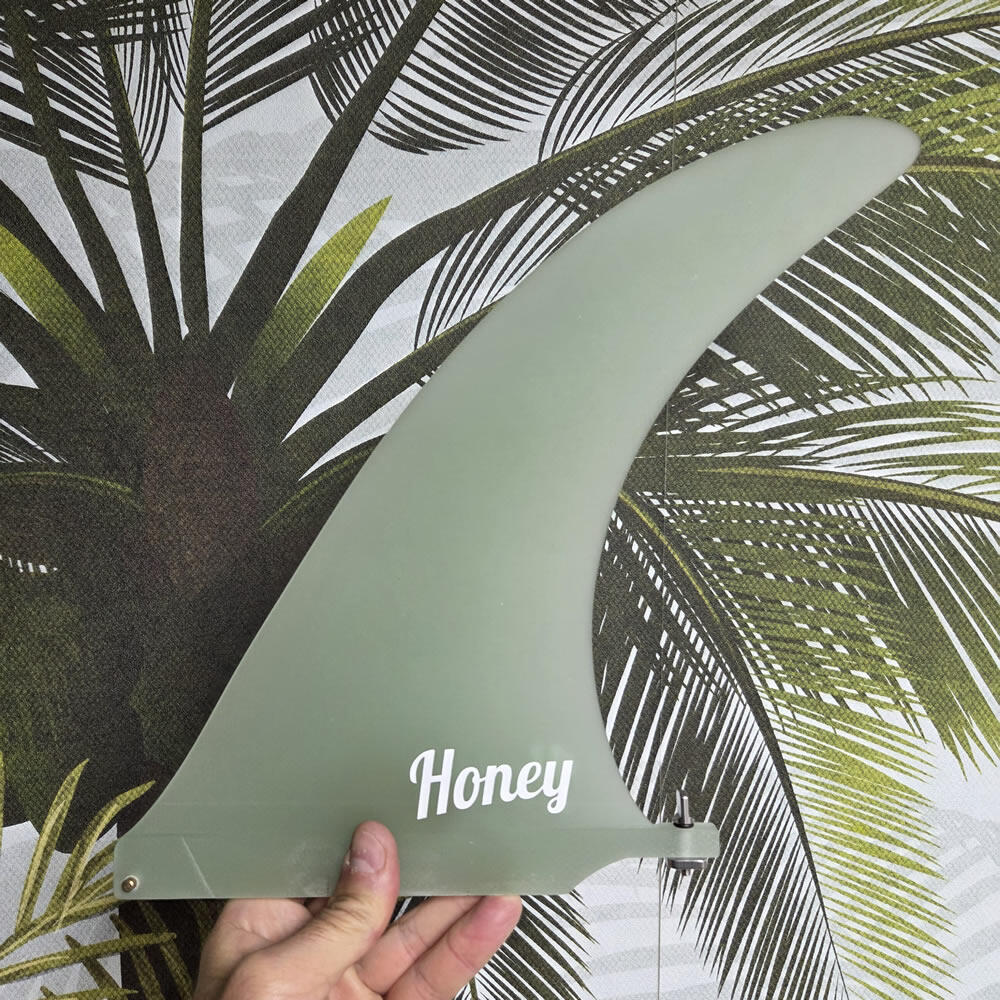 Quilla Honey Raked Single Fin 10.5 Clear 2/2