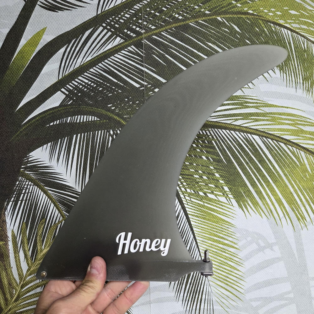 Quilla Honey Raked Single Fin 9.5 Smoke 2/2