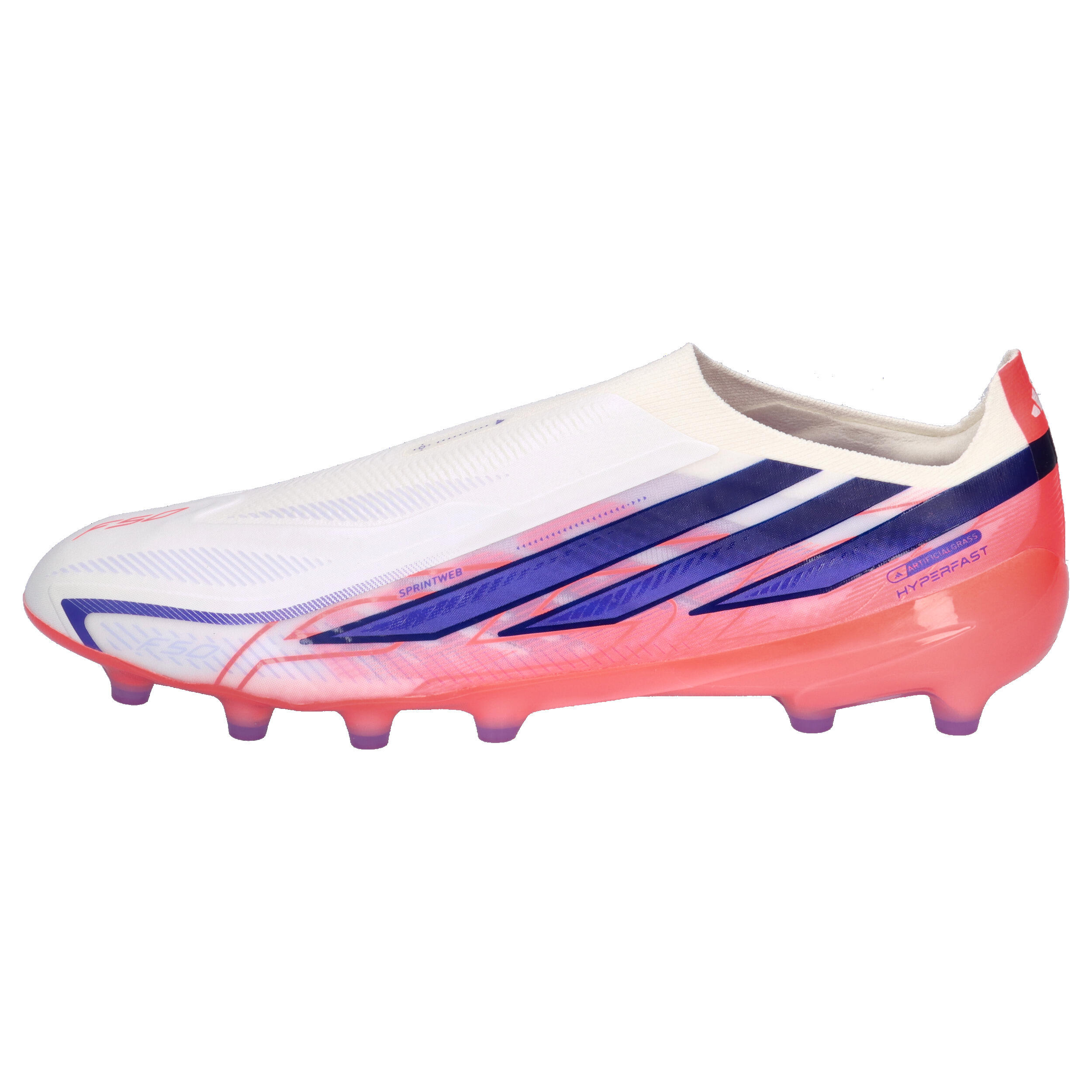 Chaussure de football sans lacets F50 Hyperfast Pro terrain synthétique 9/14