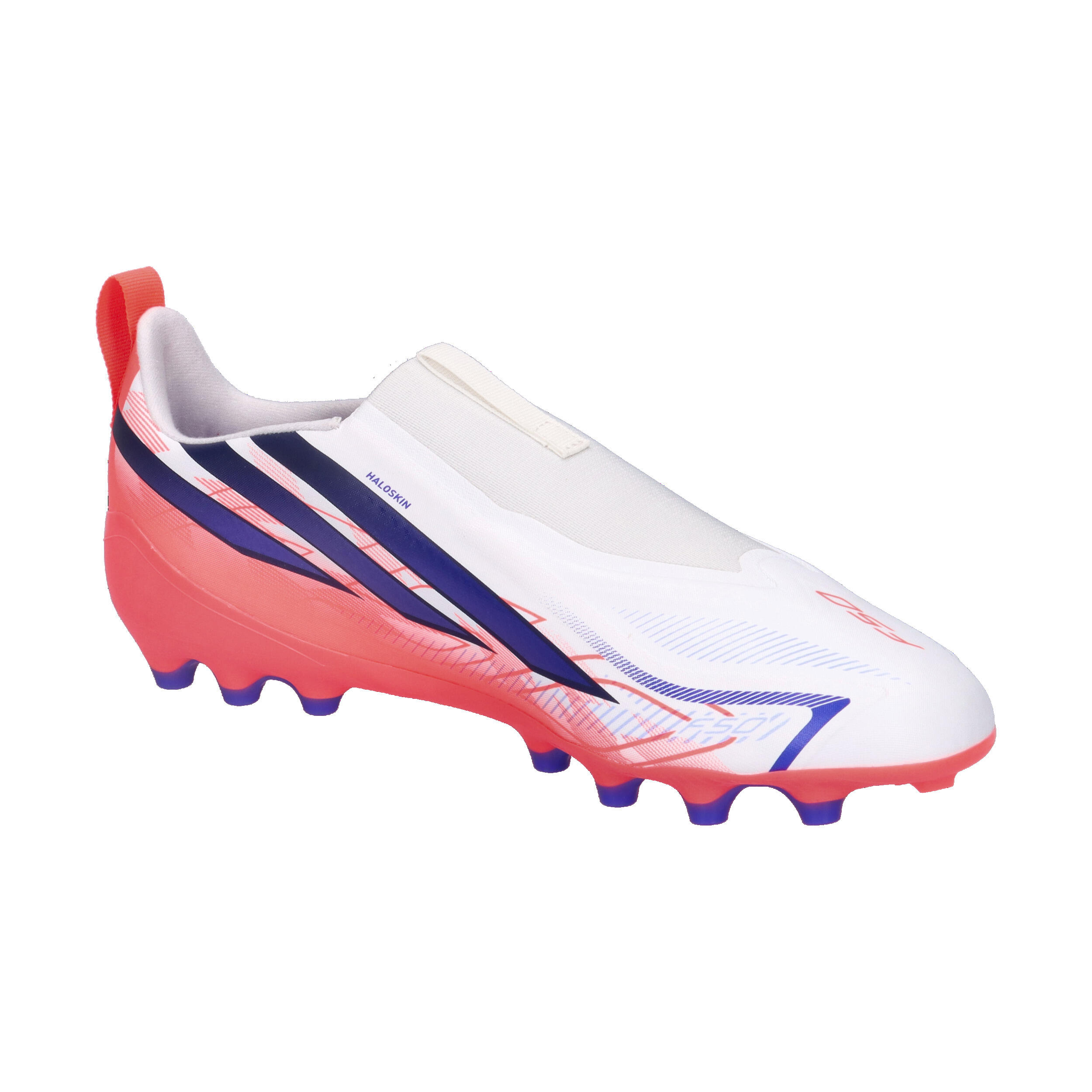 F50 HYPERFAST LEAGUE Kids Fußballschuh, Kunstrasen, ohne Schnürsenkel 8/14