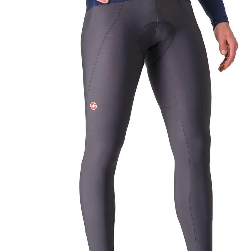 Castelli Espresso Grey Long Bib Shorts