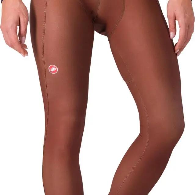 Castelli Espresso DT Women's Long Bibtights Brown