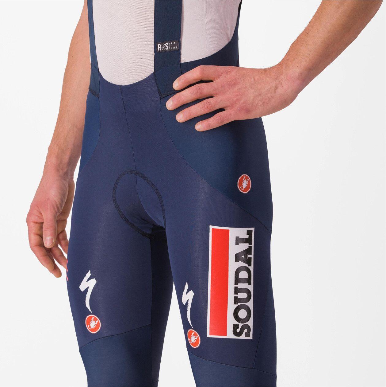 Castelli Sorpasso RoS Soudal Quick-Step 2024 Bibtights Blue 5/5