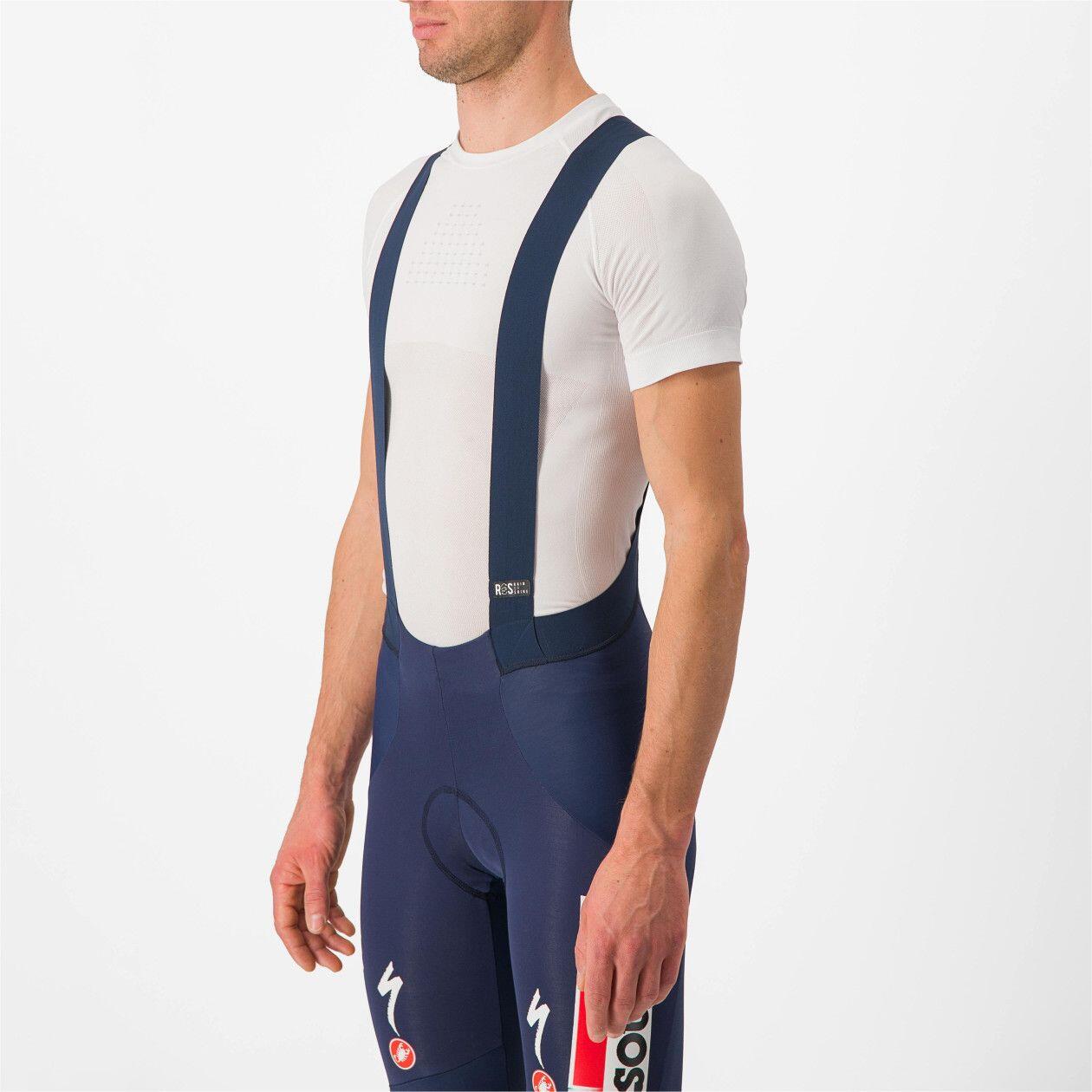 Castelli Sorpasso RoS Soudal Quick-Step 2024 Bibtights Blue 4/5