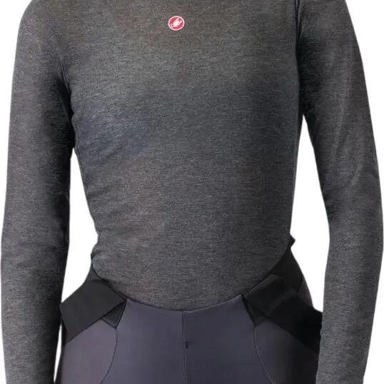 Castelli Medio Grey Women's Long Sleeve Under Jersey