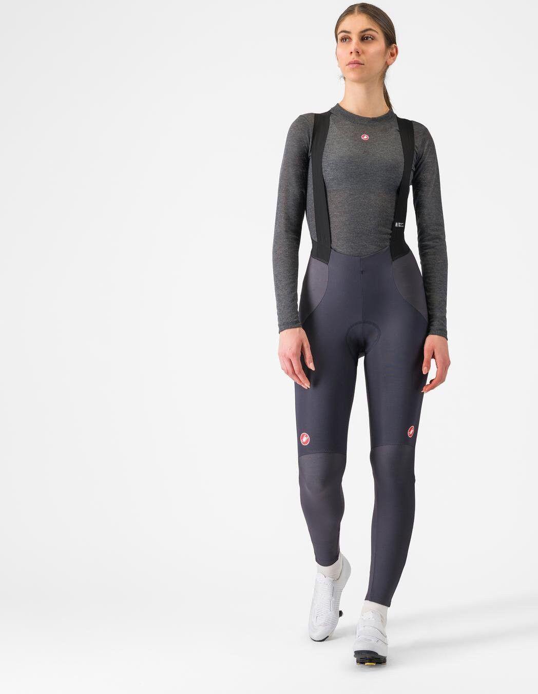 Castelli Medio Grijs Dames Lange Mouw Onder Trui 5/5
