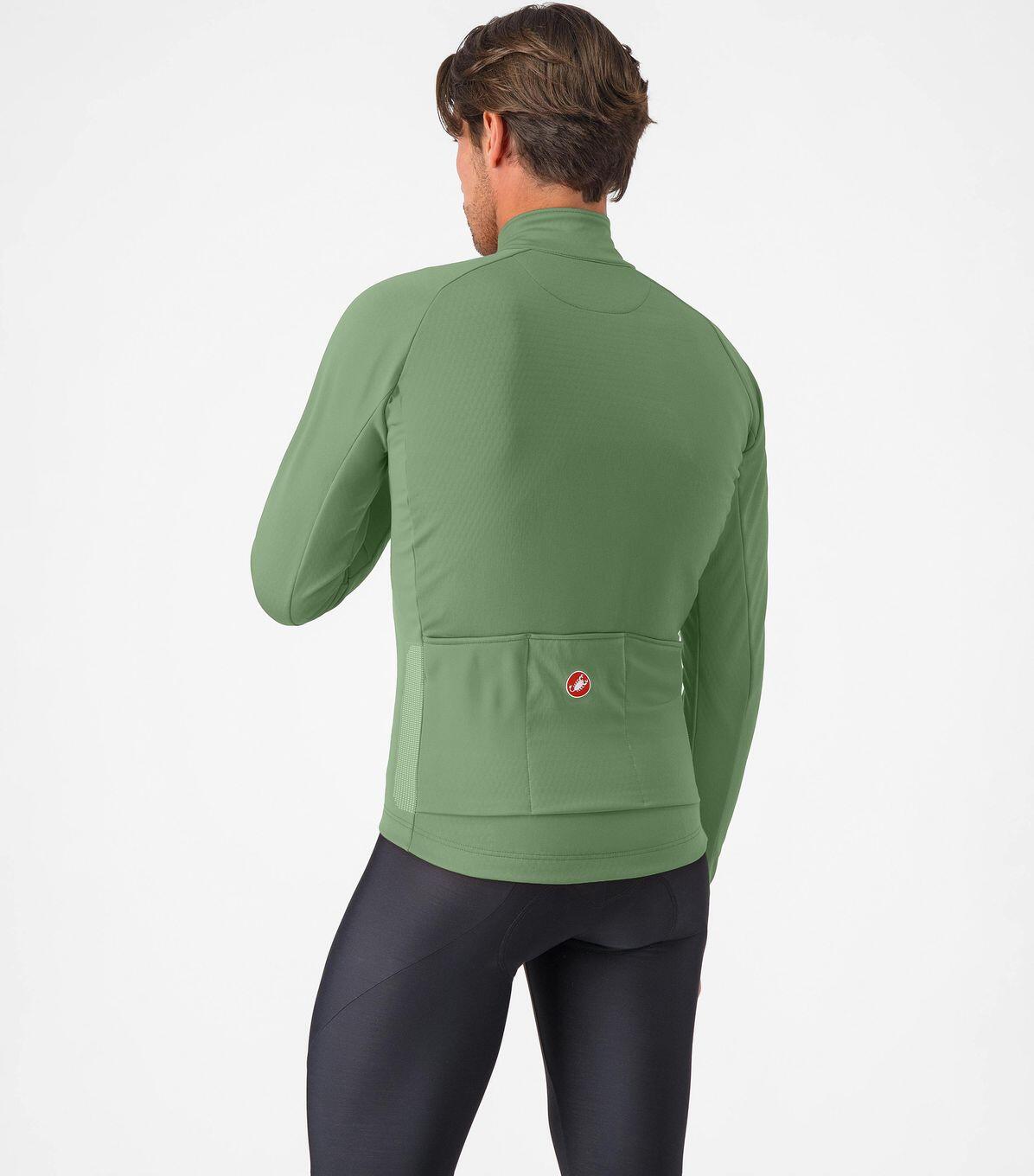 Veste Manches Longues Homme Castelli Competizione Vert 2/2