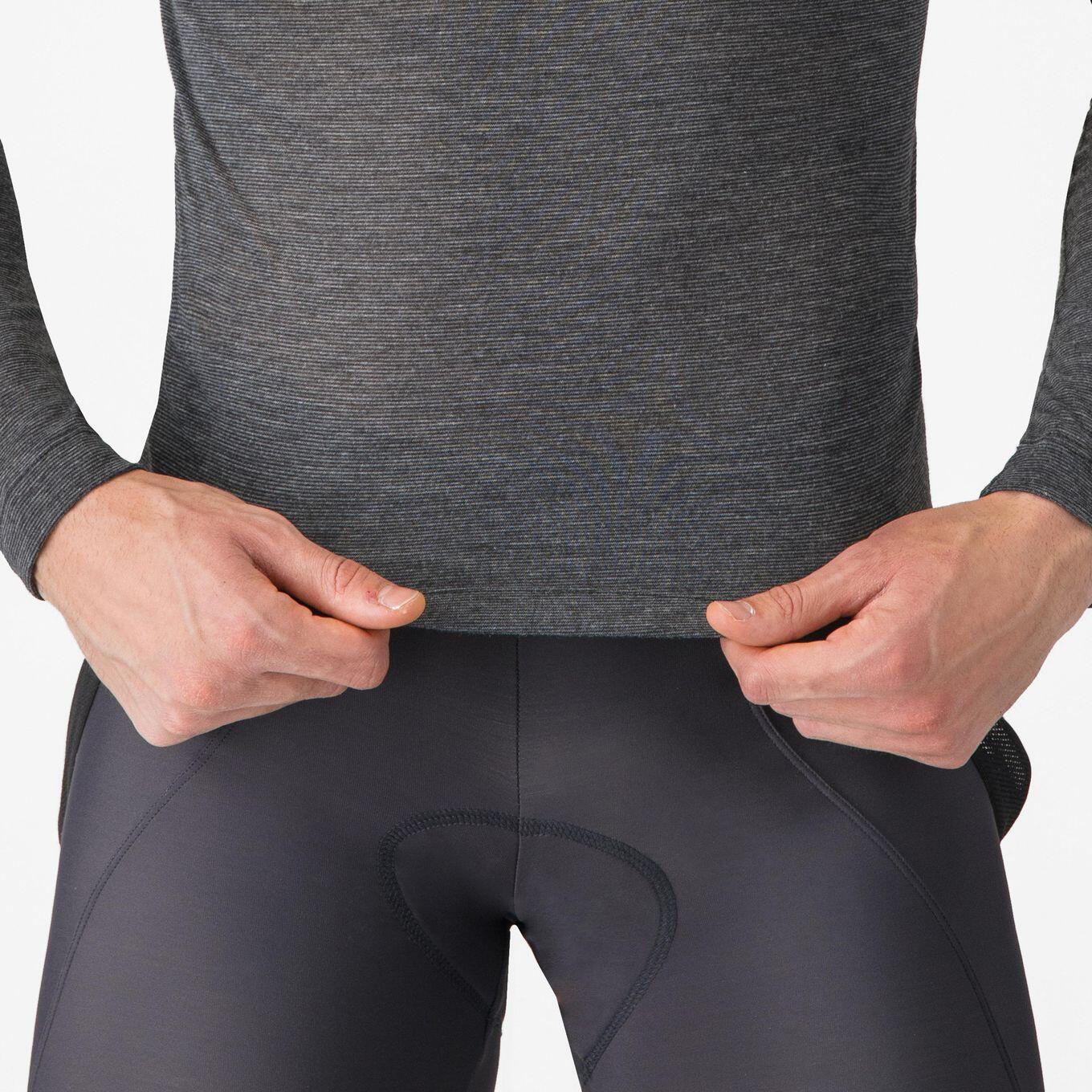 Sous-Maillot Manches Longues Homme Castelli Medio Gris 5/5