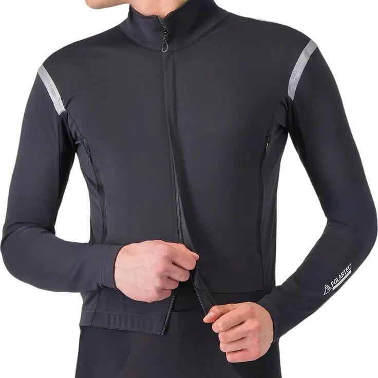Castelli Perfetto Ros 3 Men's Long Sleeve Jacket Black