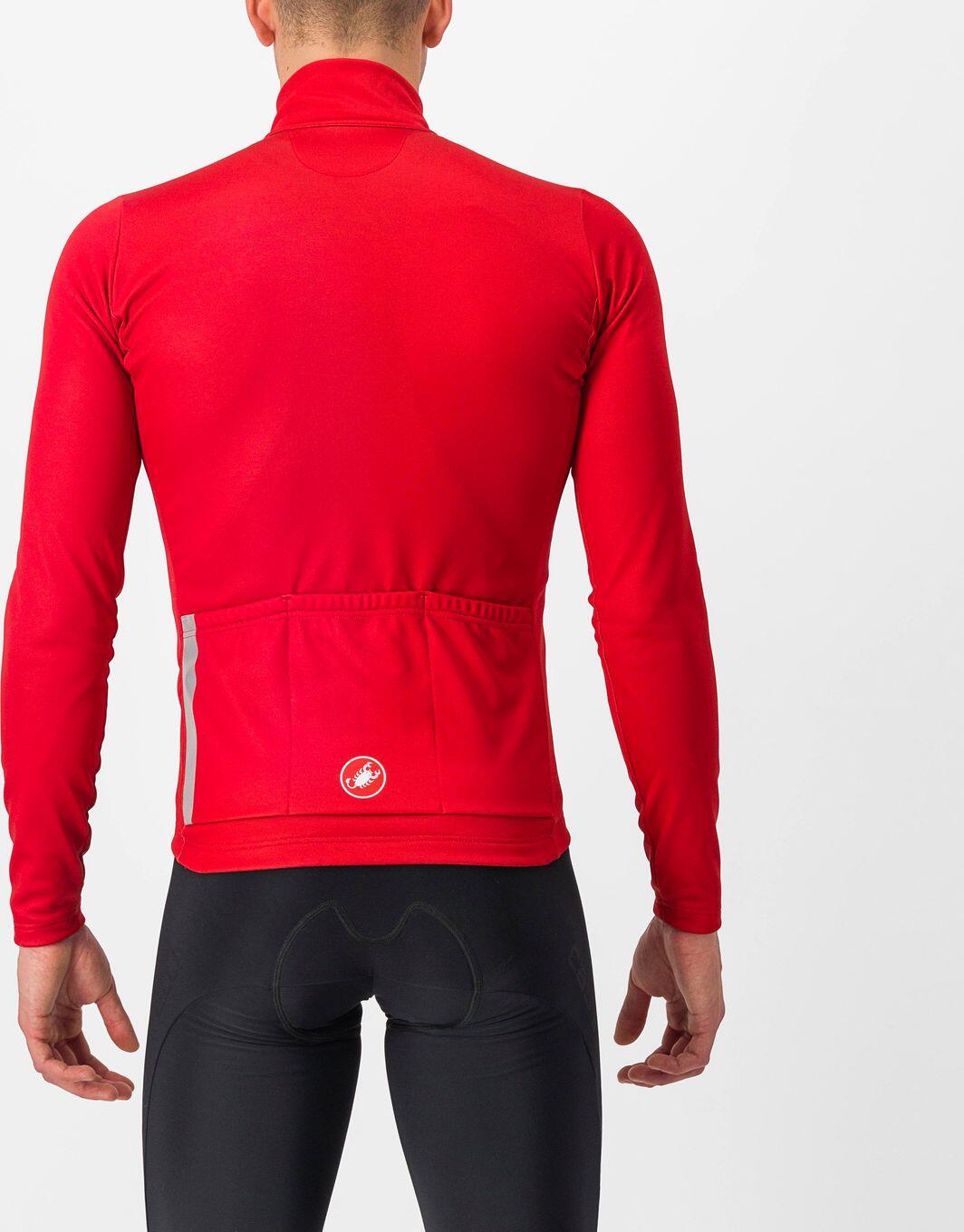 Maillot Manches Longues Castelli Entrata Thermal Rouge 2/2