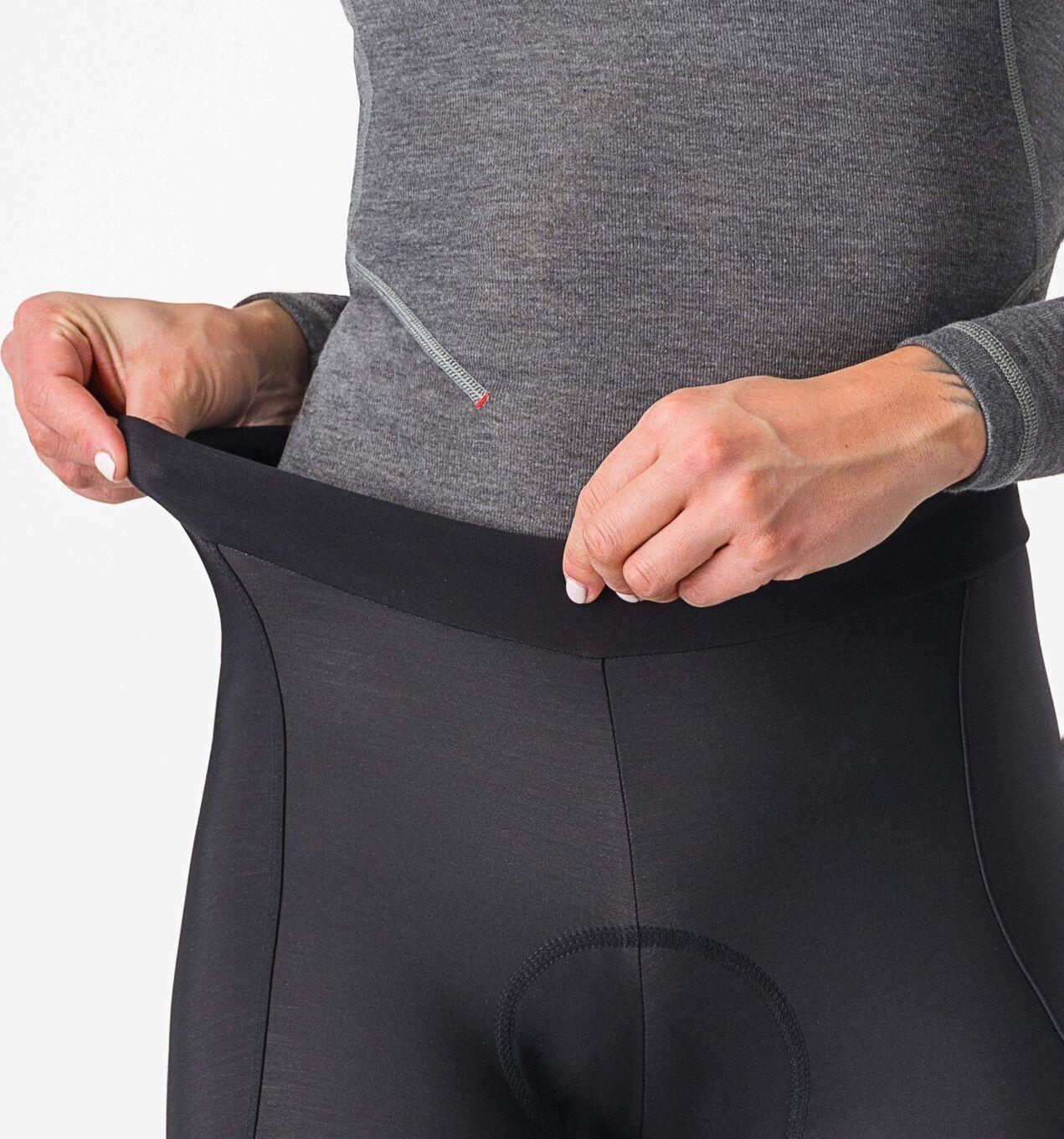Castelli Espresso Black Broek 3/5