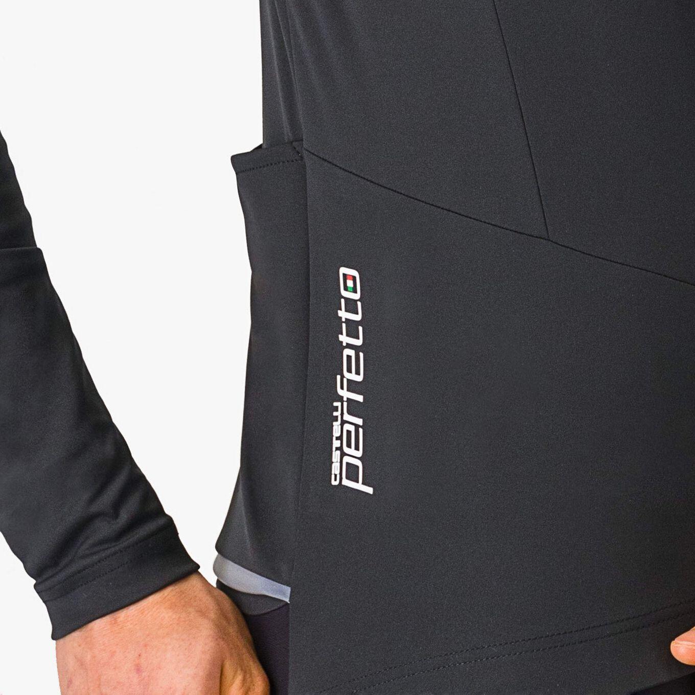 Castelli Perfetto Air Long Sleeve Jas Zwart 6/7